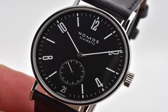 Thumbnail von NOMOS Tangomat Datum 100 Jahre Oeding-Erdel Limited 50pcs Saphirglasboden Automatik </h1>