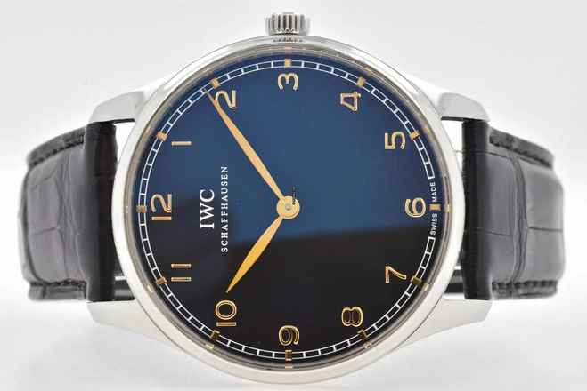  IWC Portugieser Handaufzug Portuguese Manual Wind IW570302 IW5703 Limited Edition Black Dial </h1> 