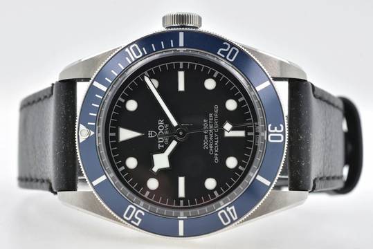  Tudor Black Bay Heritage Black Bay Lederband Leather 79230B </h1> 
