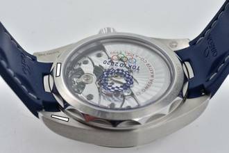 Thumbnail von Omega Seamaster Aqua Terra Blue Dial Tokyo 2020 52212412103001 Limited </h1>