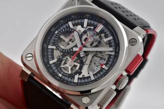 Thumbnail von Bell & Ross BR 03-94 Chronographe AERO GT Chronograph Limited Edition 500pcs Skeleton </h1>