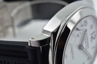 Thumbnail von Panerai Luminor Marina Base PAM 003 White Dial Deployant </h1>