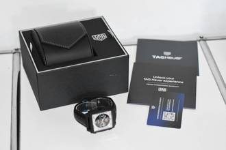 Thumbnail von TAG Heuer Monaco Stopwatch Chronograph Limited Edition Black Dial CAW218F.FC6356 </h1>