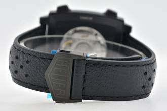 Thumbnail von TAG Heuer Monaco Stopwatch Chronograph Limited Edition Black Dial CAW218F.FC6356 </h1>