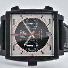 Thumbnail von TAG Heuer Monaco Stopwatch Chronograph Limited Edition Black Dial CAW218F.FC6356 </h1>