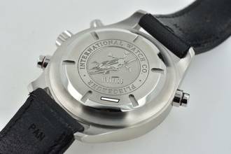 Thumbnail von IWC Fliegeruhr Doppelchronograph Spitfire Flieger Double Chronograph Rattrapante IW3718 </h1>