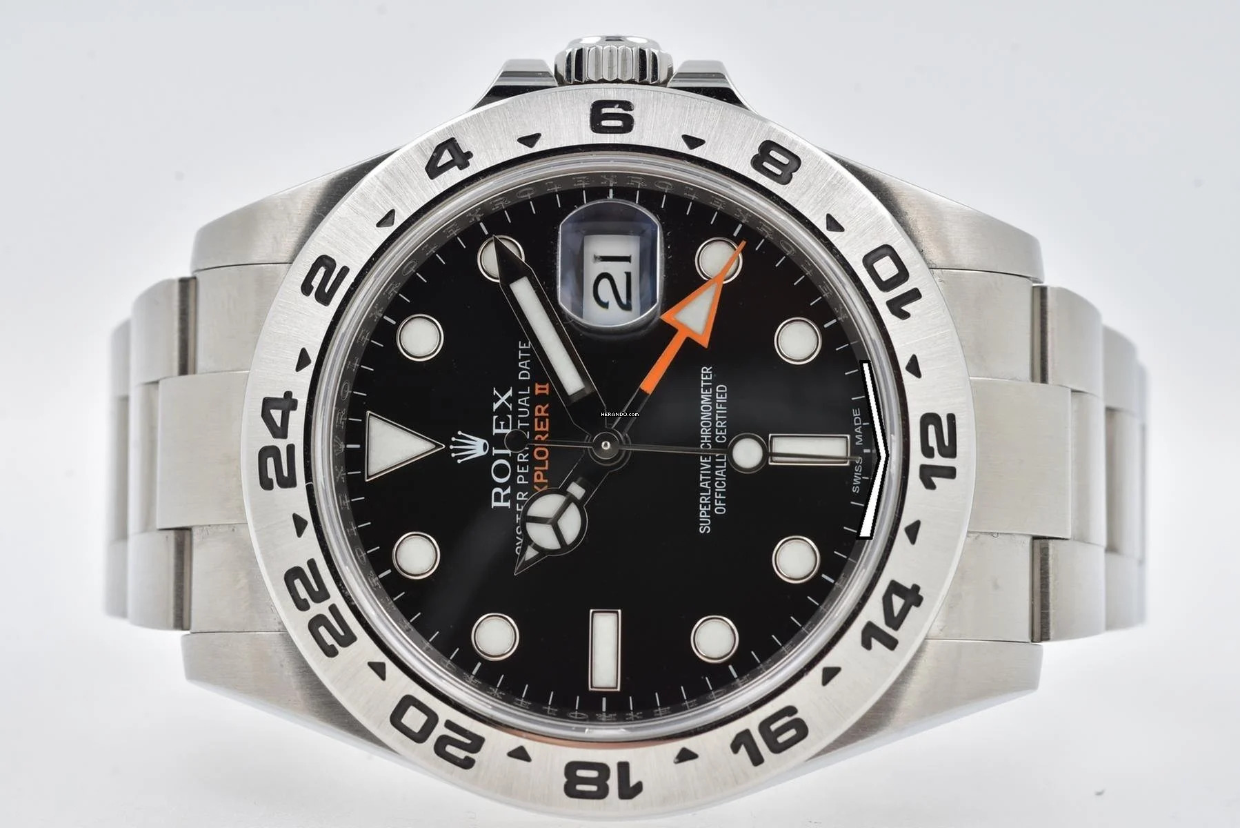 Rolex Explorer II Automatik 216570 LC USA Black Dial </h1>