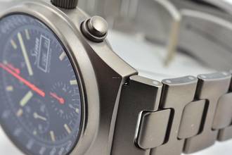 Thumbnail von Sinn 144 Ti Chronograph Tritium Vintage </h1>