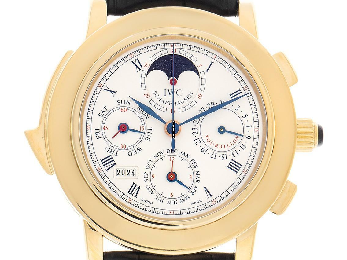 IWC Il Destriero Scafusia Ref.1868 1993 Full Set original unpoliert