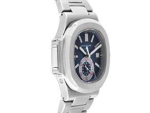 Thumbnail von Patek Philippe Nautilus Ref.5980/1A-001 2008 Full Set wie Neu Vintage