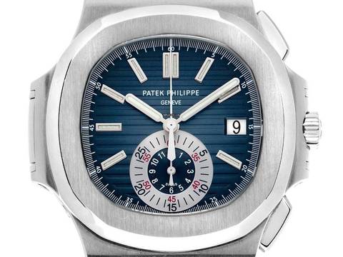  Patek Philippe Nautilus Ref.5980/1A-001 2008 Full Set wie Neu Vintage  