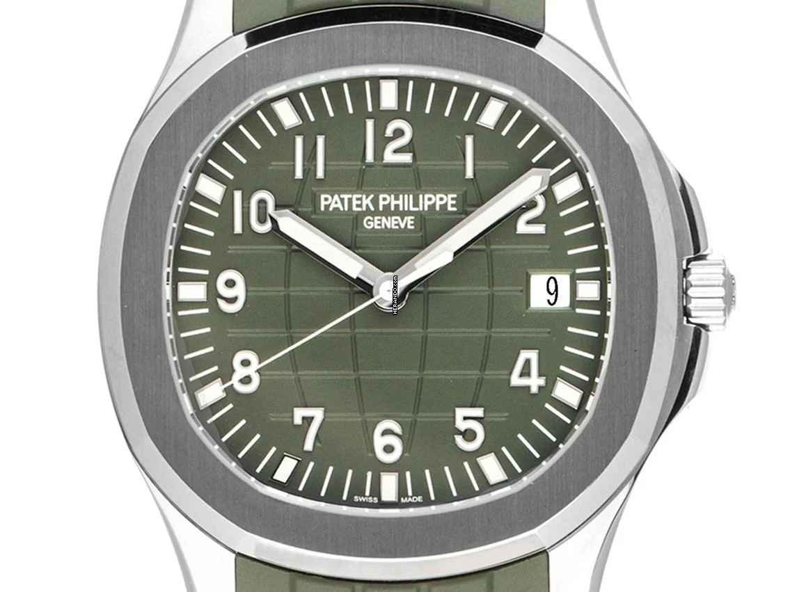 Patek Philippe Aquanaut Jumbo Ref.5168G-010 2020 Full Set wie Neu