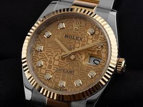 Thumbnail von Rolex Datejust 36 Jubilee Diamanten Ref.126233 2024 Full Set Ungetragen