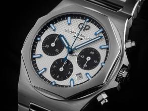 Thumbnail von Girard Perregaux Laureato Chronograph Ref.81020-11-131-11A 2025 Full Set Ungetragen