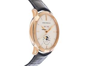 Thumbnail von Girard Perregaux 1966 Mondphase Ref.49535-52-151-BK6A 2019 Full Set Wie Neu Vintage </h1>