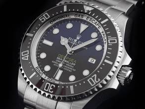 Thumbnail von Rolex Sea-Dweller Deepsea Blue James Cameron Ref.116660 2016 Full Set wie Neu Vintage