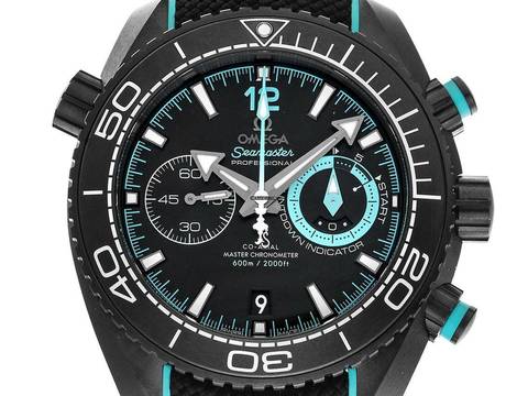  Omega Seamaster Planet Ocean Chronograph 600m Ref.215.92.46.51.01.003 2024 Full Set Ungetragen 