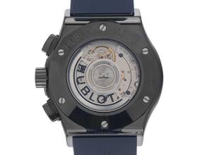 Thumbnail von Hublot Classic Fusion Chronograph Ceramic Blue Ref.541.CM.7170.RX 2025 Full Set Ungetragen