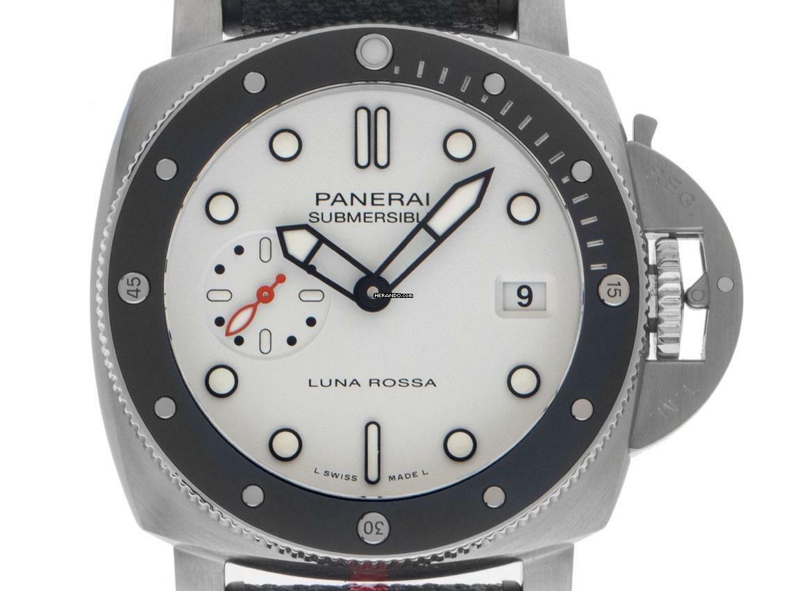 Panerai Submersible Luna Rossa Ref.PAM01579 2025 Full Set Ungetragen