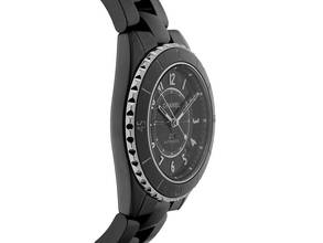 Thumbnail von Chanel J12 Keramik Black Ref.H5697 2025 Full Set Ungetragen