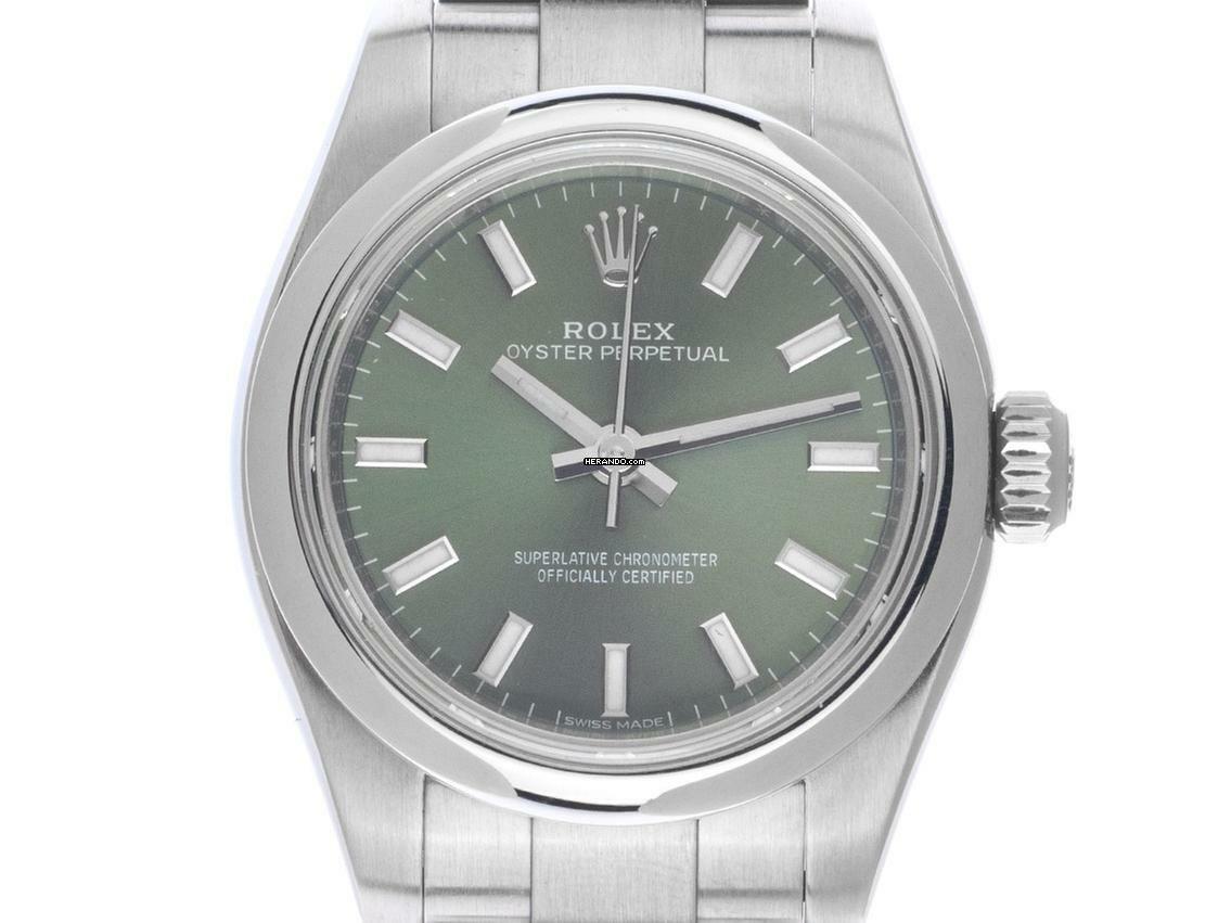Rolex Oyster Perpetual 26 Lady Ref.176200 2018 Full Set wie Neu Vintage </h1>