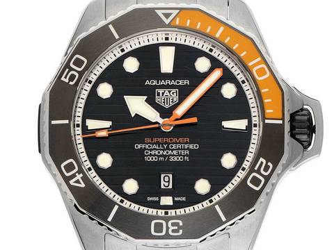  TAG Heuer Aquaracer Professional Superdiver Ref.WBP5A8A.BF0619 2025 Full Set Ungetragen 