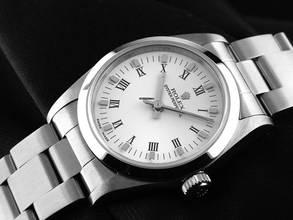 Thumbnail von Rolex Oyster Perpetual 31 Ref.77080 2002 Full Set sehr gut Vintage