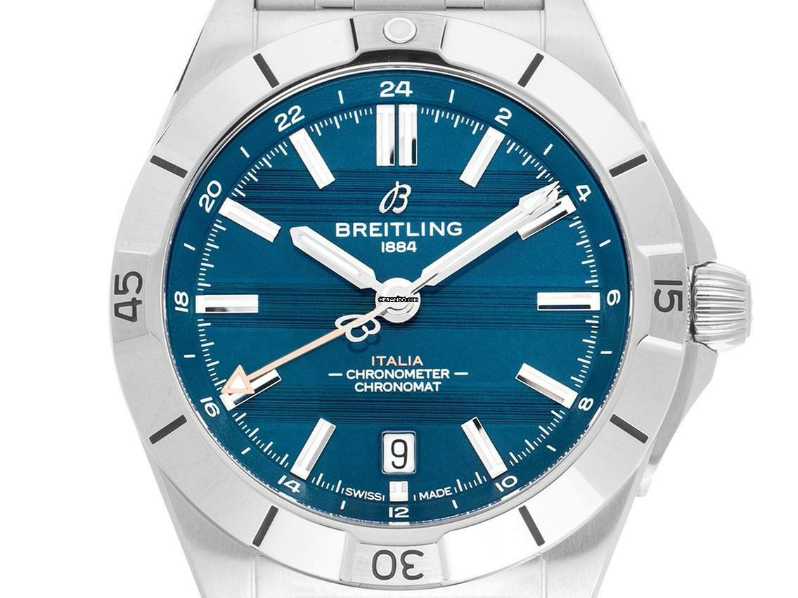 Breitling Chronomat GMT Automatic GMT 40 Six Nations Italy Ref.A323981C1C1A1 2025 Full Set Ungetragen