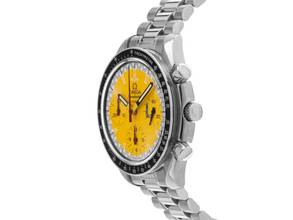 Thumbnail von Omega Speedmaster Reduced Michael Schumacher Edition Ref.3510.12.00 1995 Full Set sehr gut Vintage </h1>