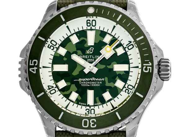  Breitling Superocean Automatic Super Diver Ref.E10379D31L1S1 2024 Full Set Ungetragen 