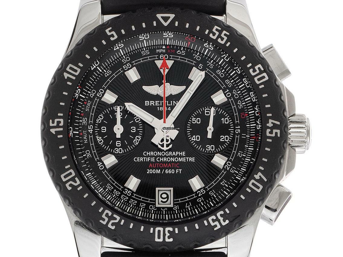 Breitling Skyracer Raven Ref.A2736423/B823 2010 Full Set wie Neu Vintage </h1>