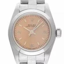 Thumbnail von Rolex Oyster Perpetual Lady Ref.67180 1997 Full Set sehr gut Vintage </h1>