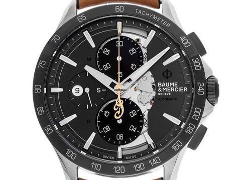  Baume & Mercier Clifton Club Chronograph Indian Motorcycle Ref.M0A10402 2025 Full Set Ungetragen 