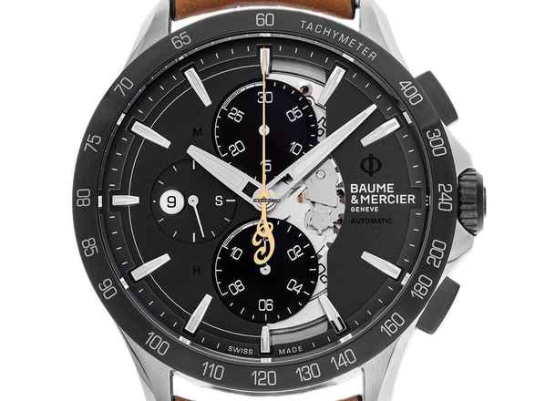  Baume & Mercier Clifton Club Chronograph Indian Motorcycle Ref.M0A10402 2025 Full Set Ungetragen 
