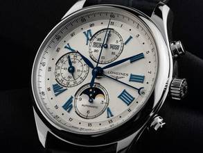 Thumbnail von Longines Master Collection Chronograph Mondphase Ref.L2.773.4.71.2 2025 Full Set Ungetragen