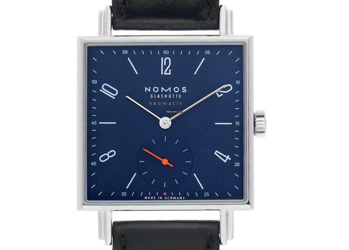 NOMOS Tetra Neomatik Glashütte Tetra Neomatik Nachtblau Ref.422 2025 Full Set Neu