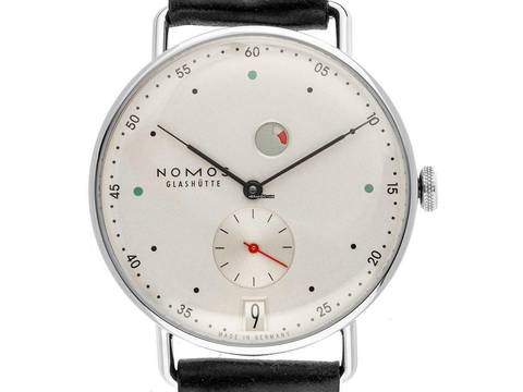  NOMOS Metro Datum Gangreserve Glashütte Metro Date Ref.1101 2025Full Set Neu 