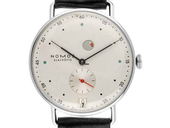  NOMOS Metro Datum Gangreserve Glashütte Metro Date Ref.1101 2025Full Set Neu 