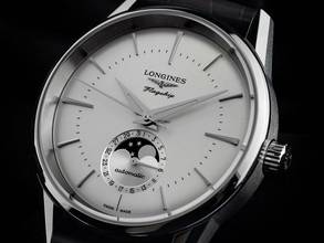 Thumbnail von Longines Flagship Heritage Mondphase Ref.L4.815.4.72.2 2025 Full Set Ungetragen