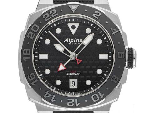  Alpina Seastrong Diver Extreme GMT Ref.AL-560B3VE6 Full Set Neu 