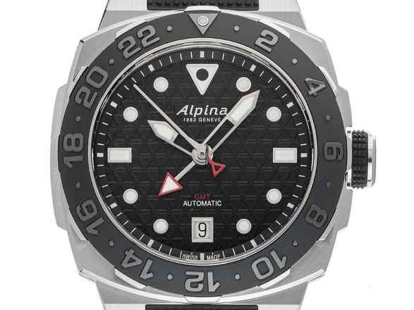  Alpina Seastrong Diver Extreme GMT Ref.AL-560B3VE6 Full Set Neu 