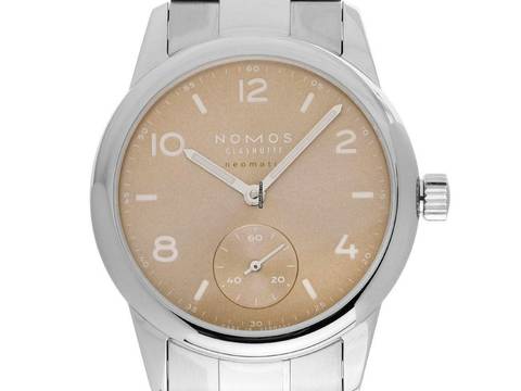  NOMOS Club Neomatik Glashütte Club Sport Neomatik Gold Ref.755 2025 Full Set Neu 