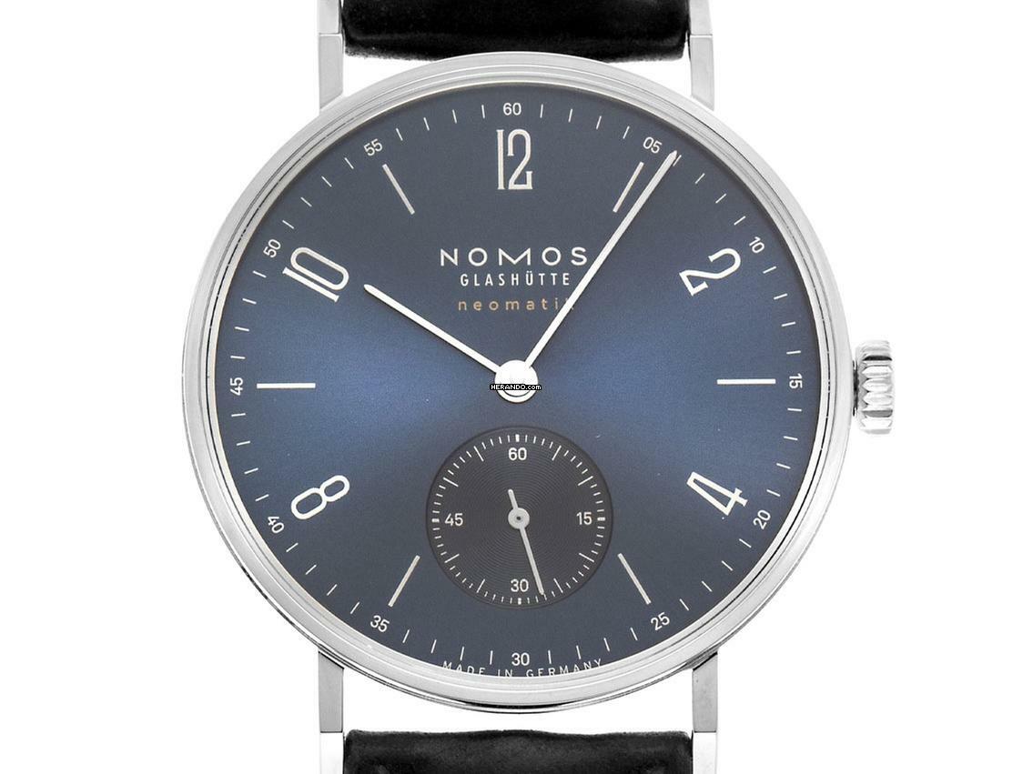 NOMOS Tangente Neomatik Glashütte Tangente Neomatik Blaugold Ref.190 2024 Full Set Neu