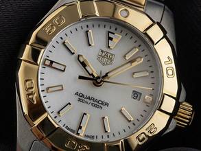 Thumbnail von TAG Heuer Aquaracer Lady Date Perlmutt Ref.WBD1420.BB0321 2025 Full Set Ungetragen
