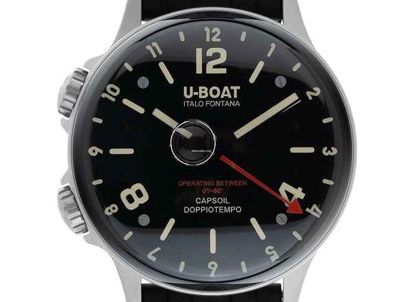  U-Boat Capsoil Doppiotempo SS Ref.8769 Full Set Neu 