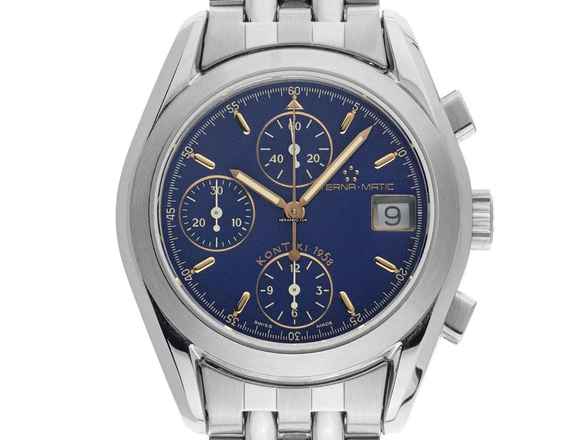  Eterna Kontiki 1958 Ref.1575.41 1994 original Box wie Neu Vintage 