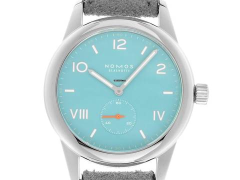  NOMOS Club Campus Glashütte Club Campus Endless Blue Ref.717 2025 Full Set Neu  