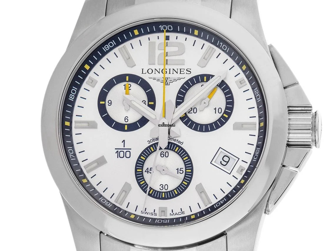 Longines Conquest St. Moritz Ref.L3.700.4.78.6 2021 Full Set wie Neu Vintage </h1>