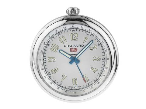  Chopard Classic Racing Tischuhr Stahl Quarz Ref.95020-0134 2025 Full Set Unbenutzt 