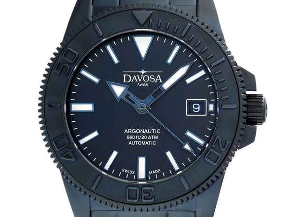  Davosa Argonautic Monochrome Limited Edition Ref.161.540.40 Full Set Neu 